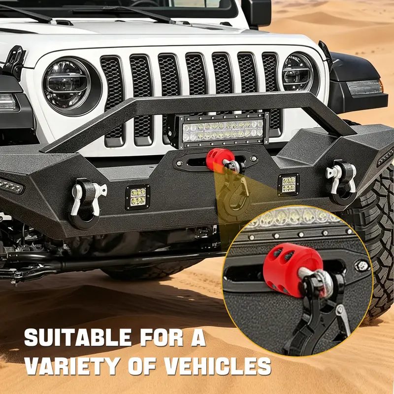 Trucktok Winch Hook Stopper Shock Absorbent Cable Line Saver 2