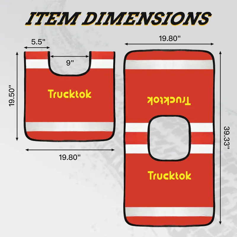 Trucktok Winch Line Damper Reflective Safety Blanket With Pocket 2