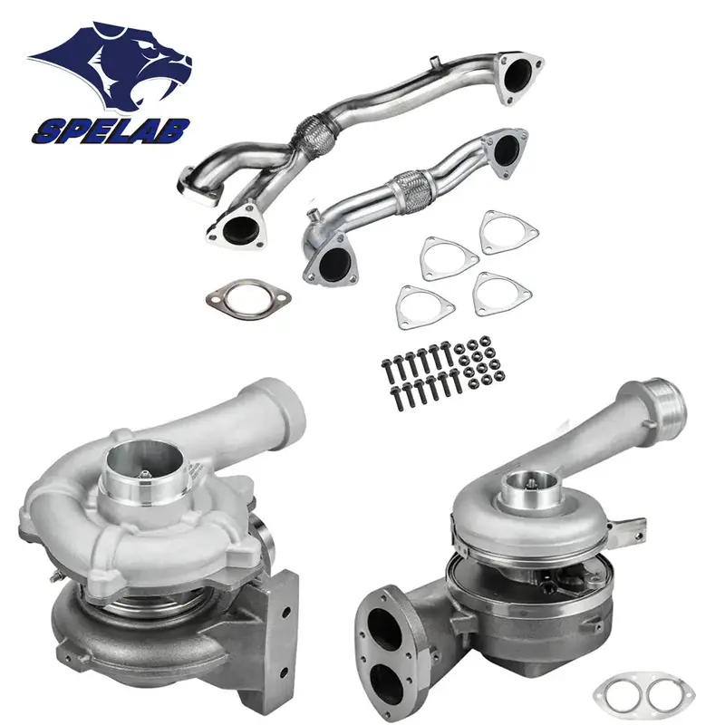 Turbo/Up-Pipe For Ford 2008-2010 6.4L Powerstroke F-250/350/450/550 Applicable Products |Spelab 2