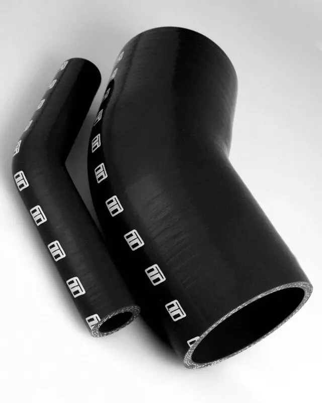 Turbosmart 45 Elbow 1.25 - Black Silicone Hose 1