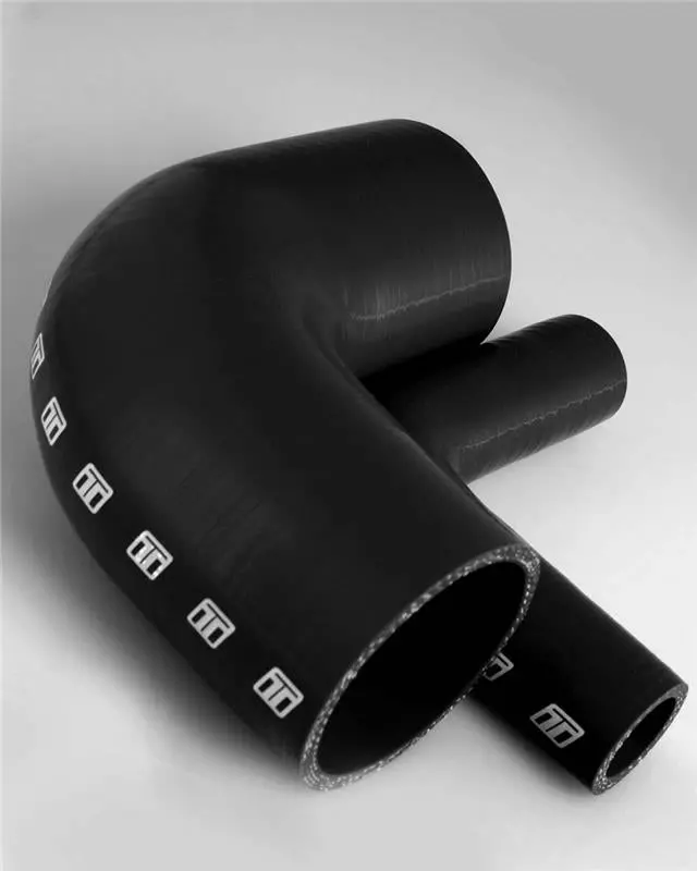 Turbosmart 90 Elbow 1.50 - Black Silicone Hose 1