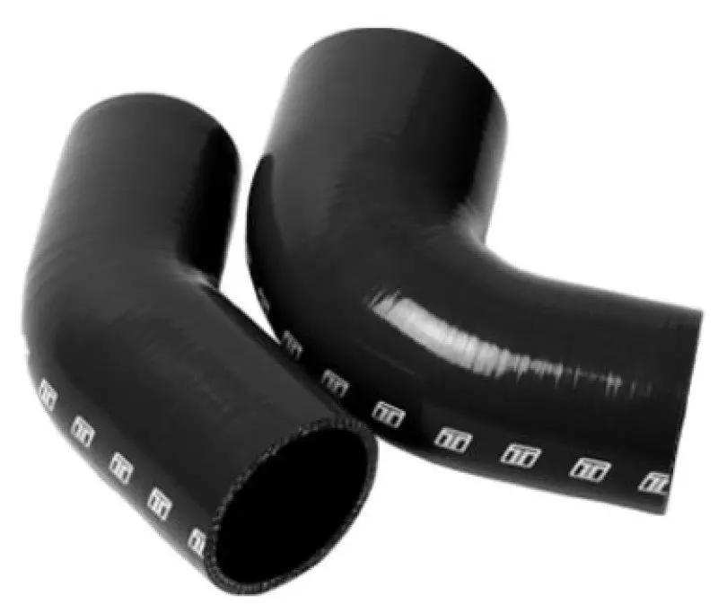 Turbosmart 90 Reducer Elbow 2.50In - 3.0In - Black 1
