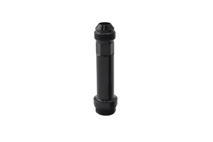 Turbosmart - Billet Turbo Drain 70Mm Extension -8 Male To -8 Port 1