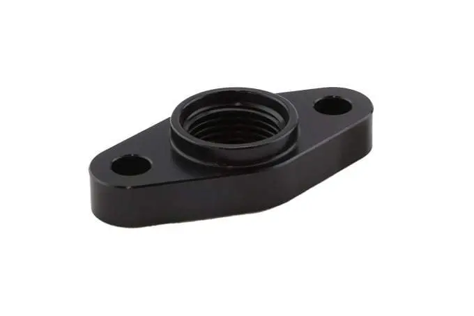 Turbosmart - Billet Turbo Drain Adapter – 52.4Mm Large Frame Uni 1