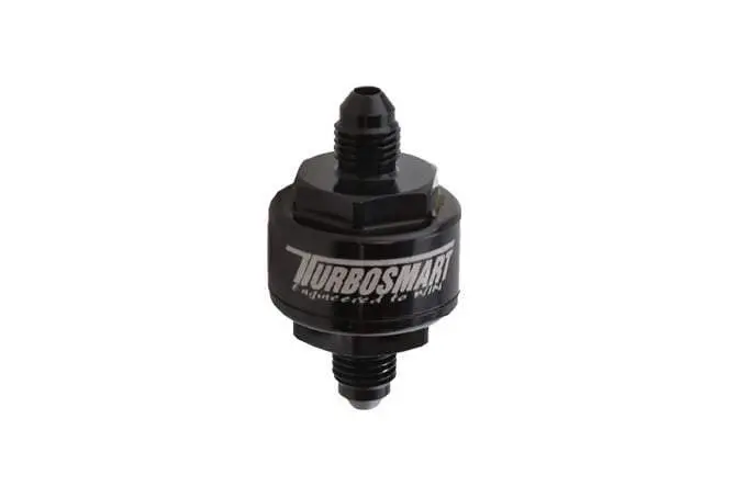 Turbosmart -Billet Turbo Oil Feed Filter 44Um -4An – Black 1