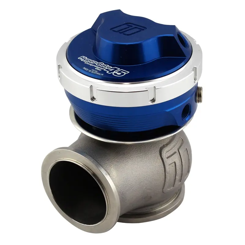 Turbosmart - Gen V Wastegate 45Mm Hyper-Gate45 Compressed Gas 5Psi Blue 1