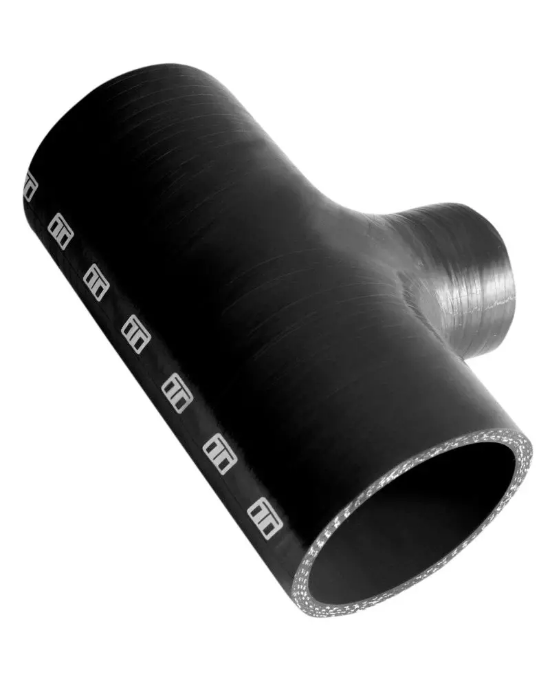 Turbosmart Hose Tee 2.00 Id 1.5 Spout - Black 1