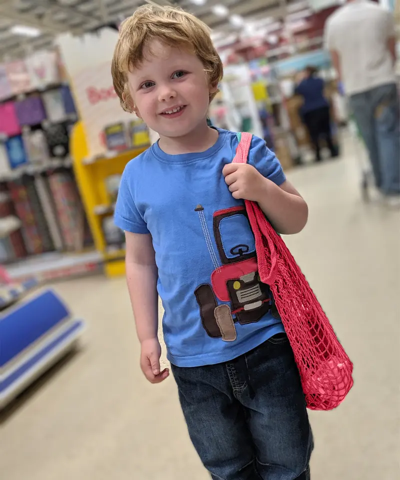 Turtle Bags Kids String Shopping Bag 1