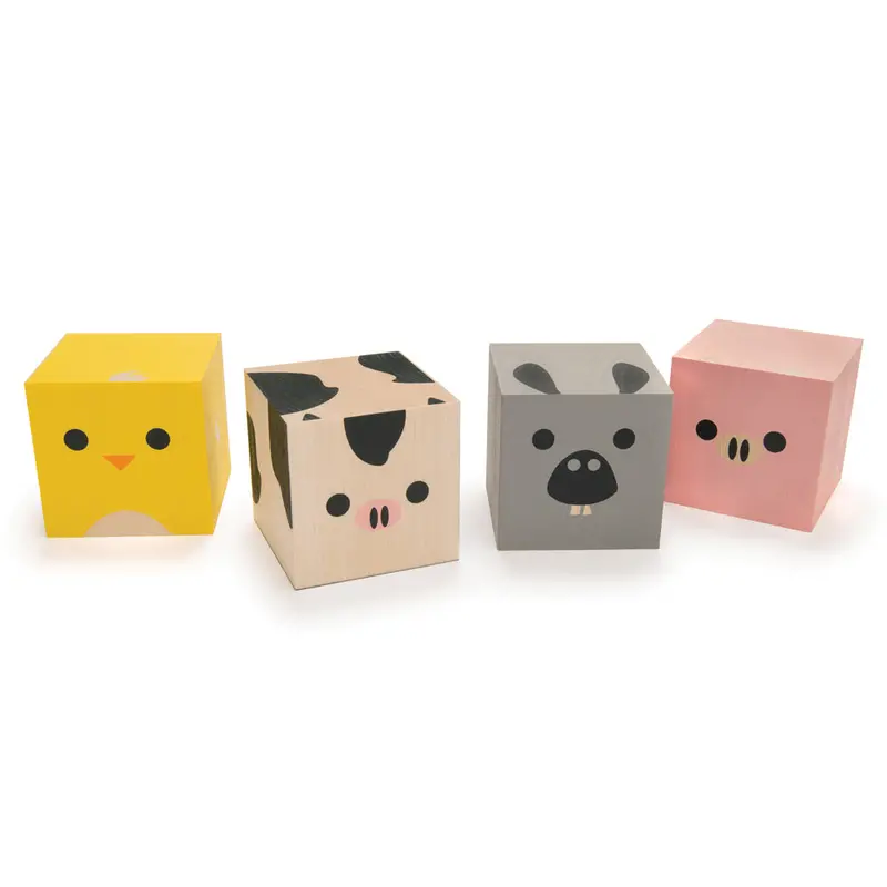 Uncle Goose Cubelings Farm Blocks 1