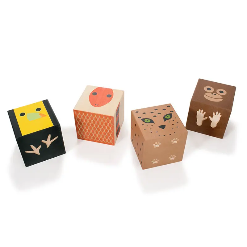 Uncle Goose Cubelings Jungle Blocks 1
