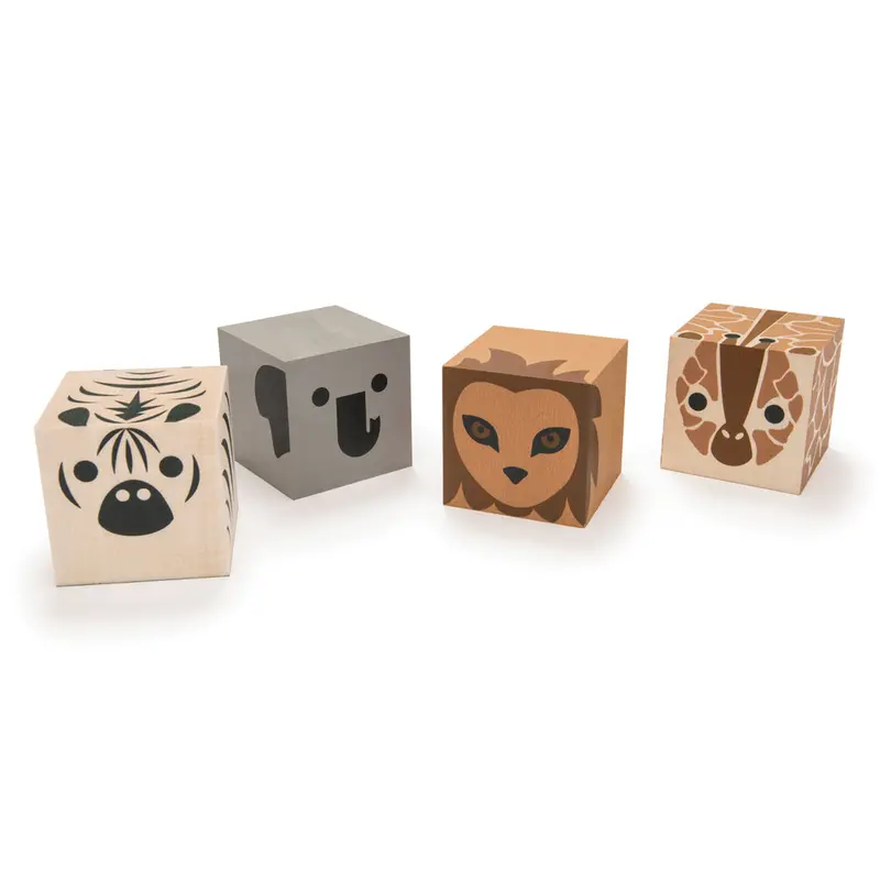 Uncle Goose Cubelings Safari Blocks 1