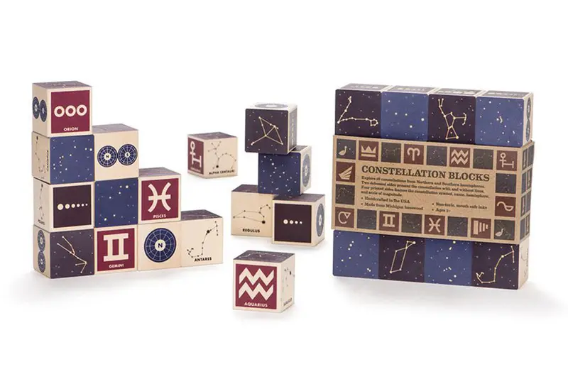 Uncle Goose Wooden Constellation Toy Blocks 2
