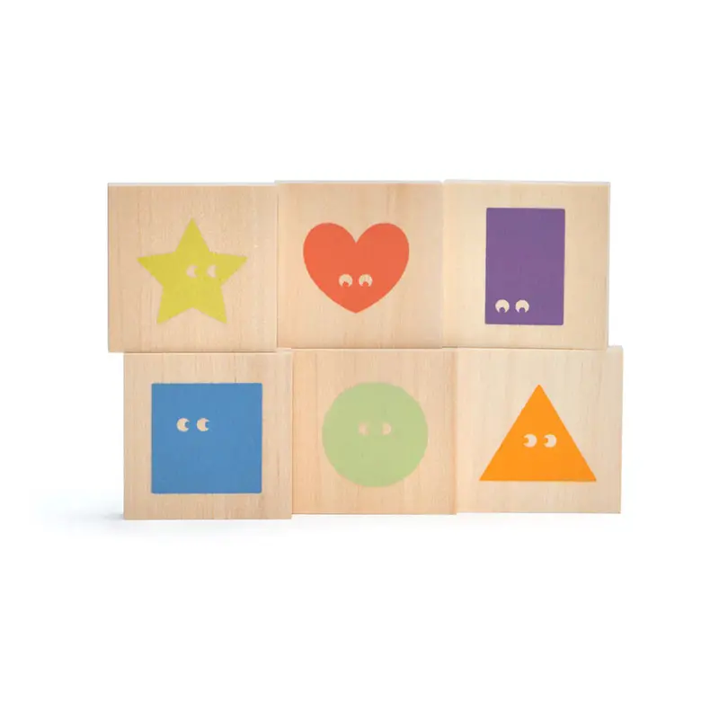Uncle Goose Wooden English Vocabulary Chips 2