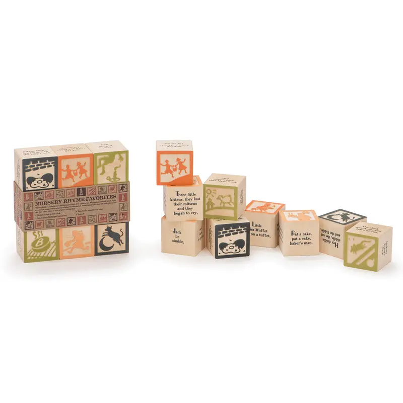 Uncle Goose Wooden Nursery Rhyme Favourite Blocks 2