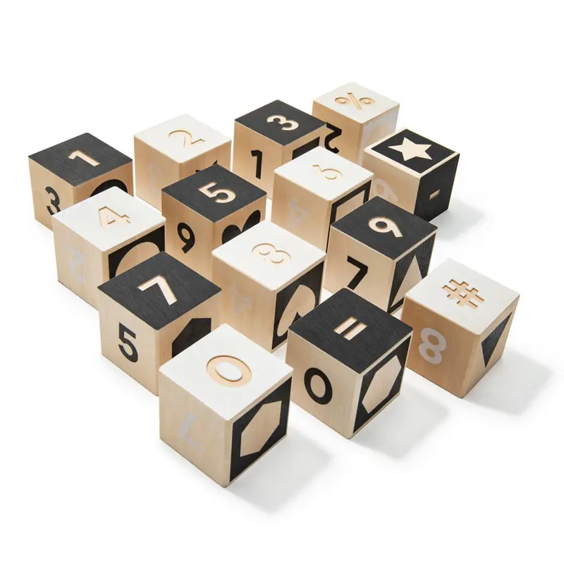 Uncle Goose Wooden To Tonet Toy Number Blocks 1