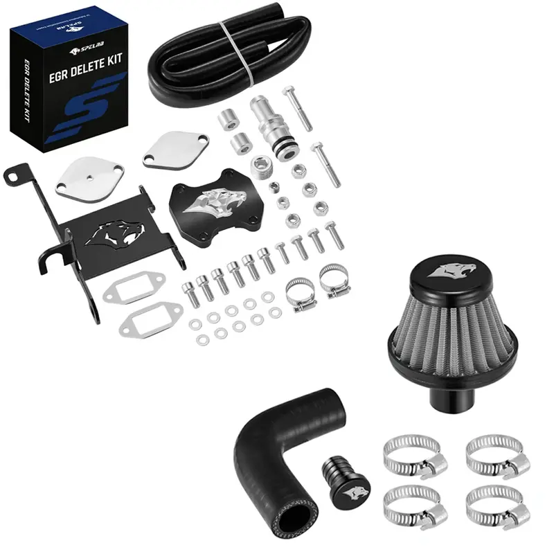 Upgraded Egr & Ccv Delete Kit W/Spelab Logo For 2010-2024 Dodge Ram 6.7L Diesel 1