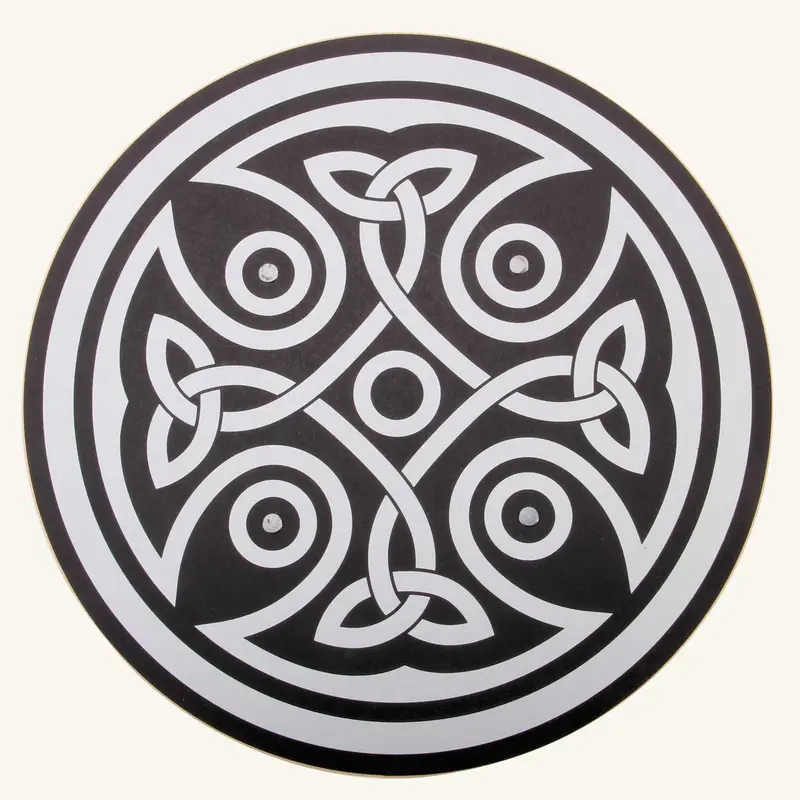 Vah Aragon Round Wooden Shield 1