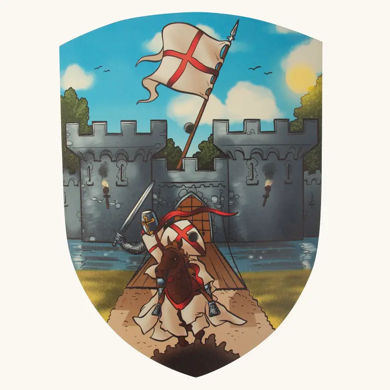 Vah Camelot Wooden Shield 1