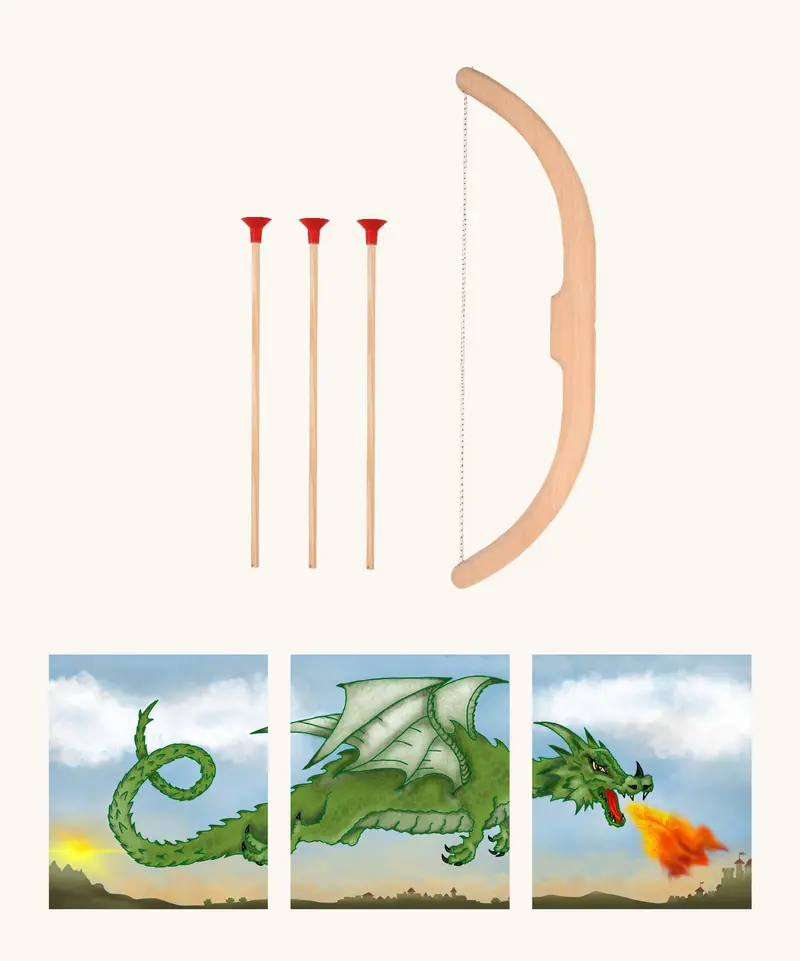 Vah Easy Aim Set With Bow, Arrows & Target 1