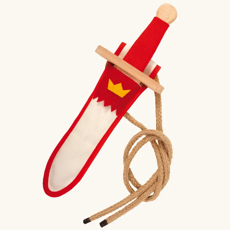 Vah Lansquenet Wooden Sword Set - White & Red 1