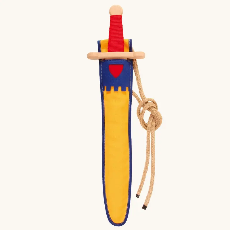 Vah Lansquenet Wooden Sword Set - Yellow & Blue 1