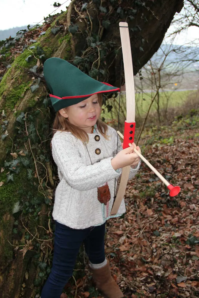 Vah Mini Wooden Bow With Safety Arrows 2