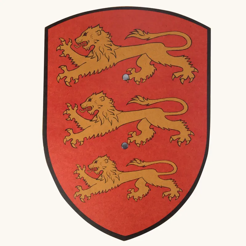 Vah Richard The Lionheart Wooden Shield 1