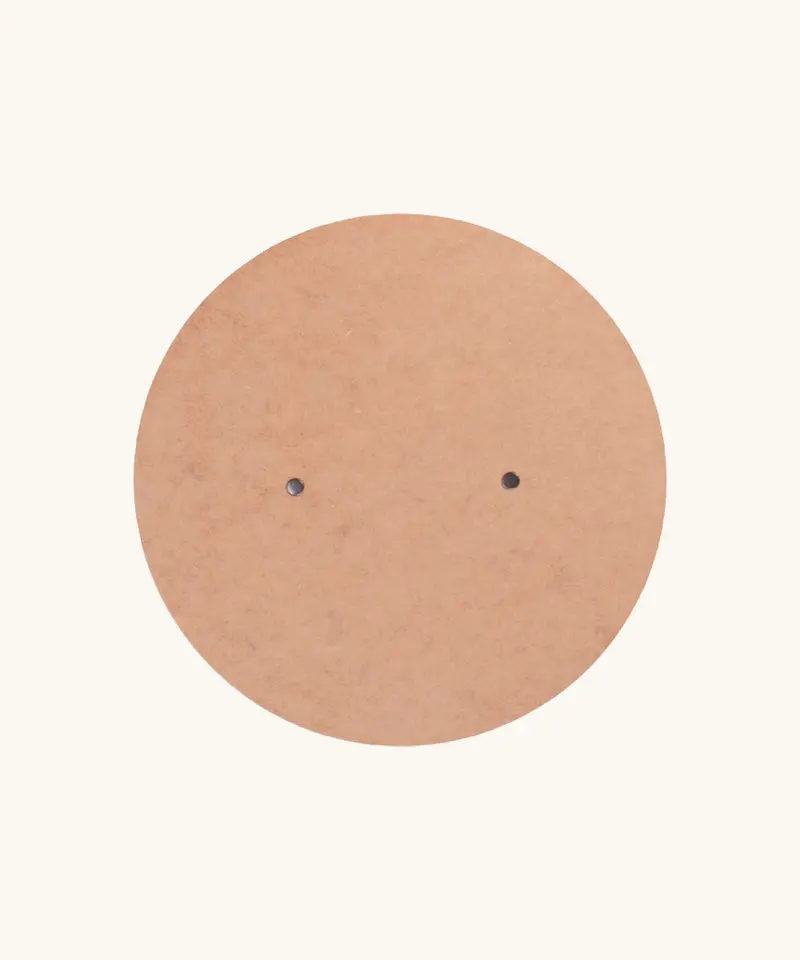 Vah Round Diy Wooden Shield 1