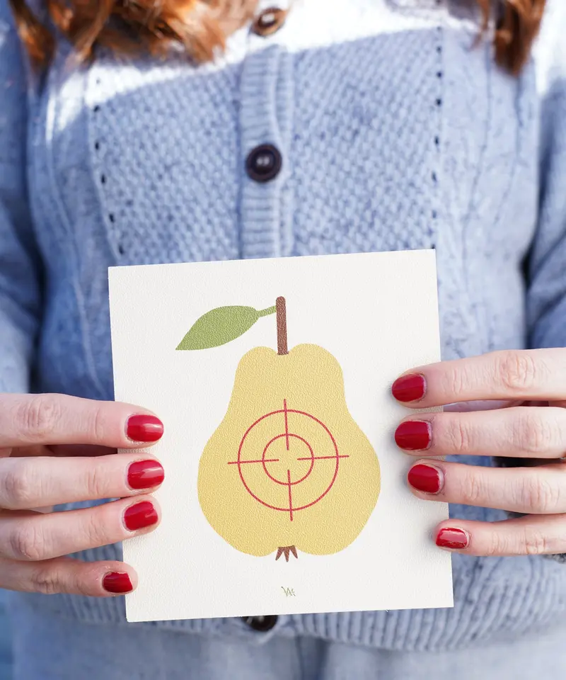 Vah Wooden Fruit Target Trio For Safety Arrows 2