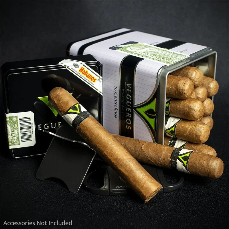 Vegueros Centrofinos Cuban Cigar - Tin 16 Cigars 1