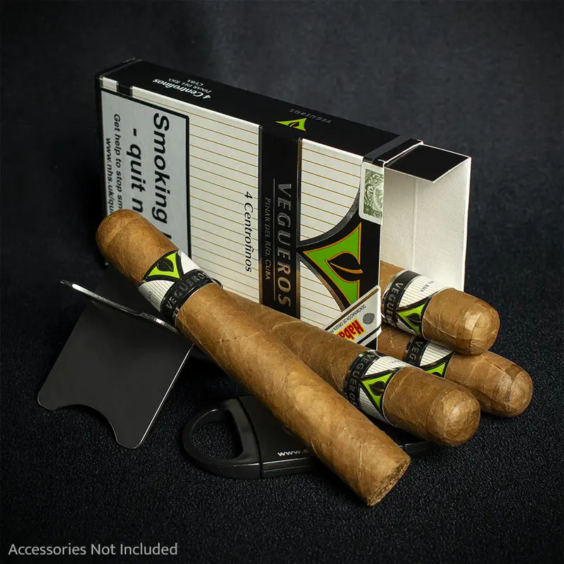 Vegueros Centrofinos Cuban Cigars - Pack Of 4 1