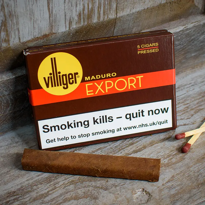 Villiger Export Pressed Maduro Cigars - 5 Pack 1