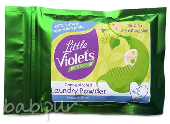 Violets Magic Laundry Powder Sample 1