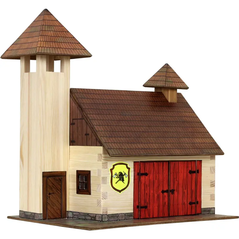Walachia Fire Station Hobby Kit 1