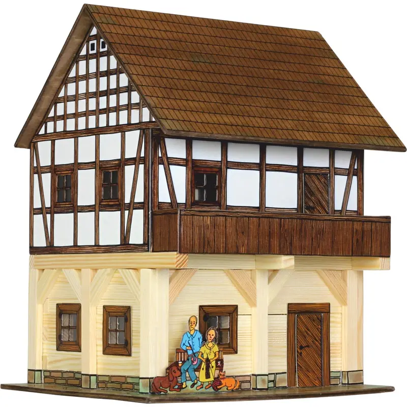 Walachia Timbered Granary Hobby Kit 1