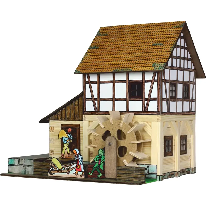 Walachia Timbered Watermill Hobby Kit 1