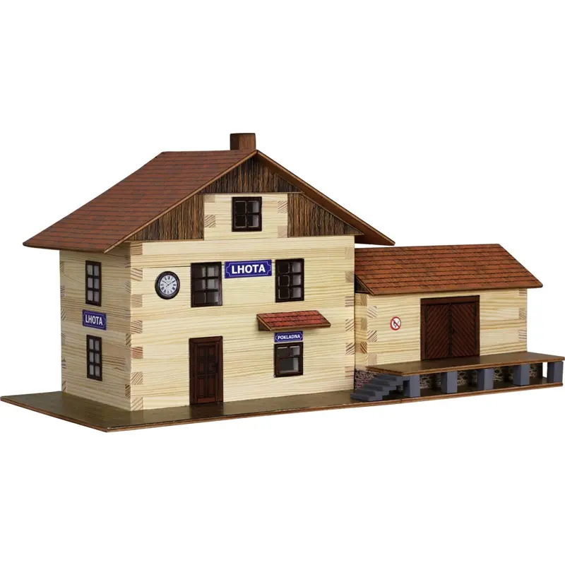 Walachia Train Station Hobby Kit 1