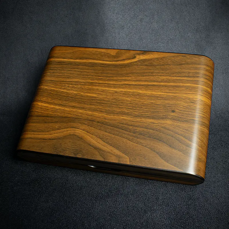Walnut Finish Humidor - 10 Cigar Capacity 1