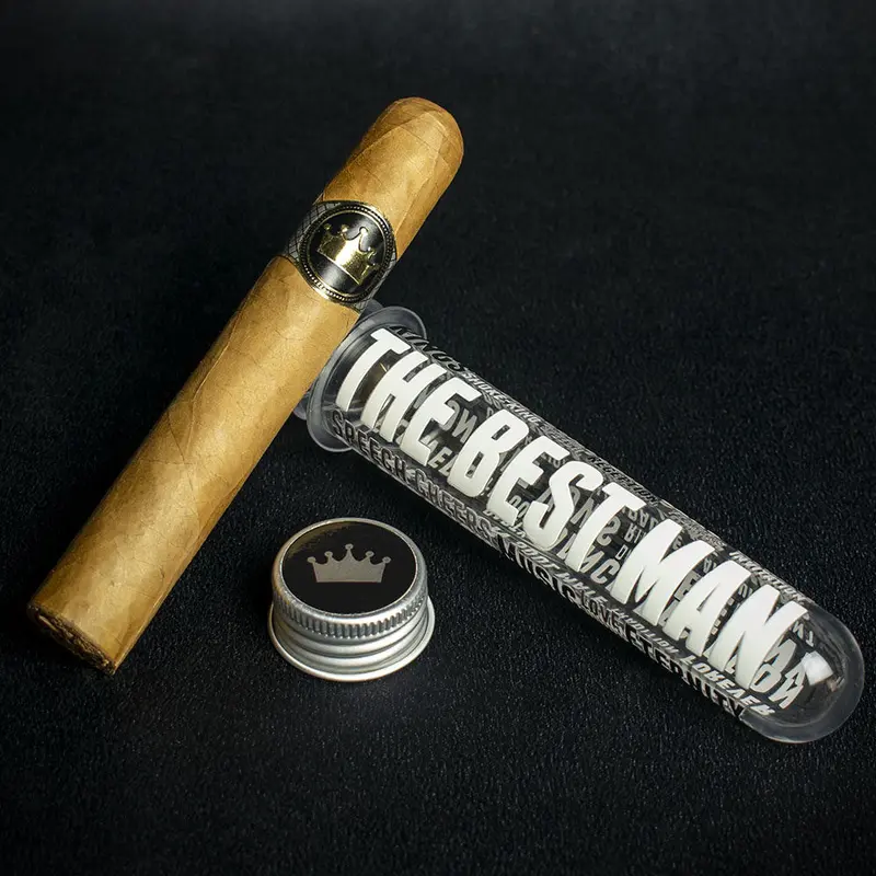 Wedding Cigar Gift Tube + Smoke-King Robusto - The Best Man 2