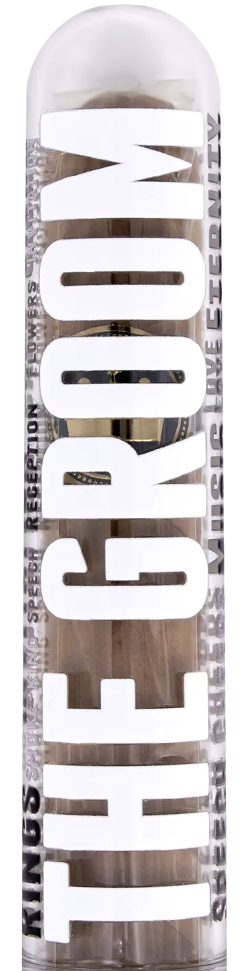 Wedding Cigar Gift Tube + Smoke-King Robusto - The Groom 1