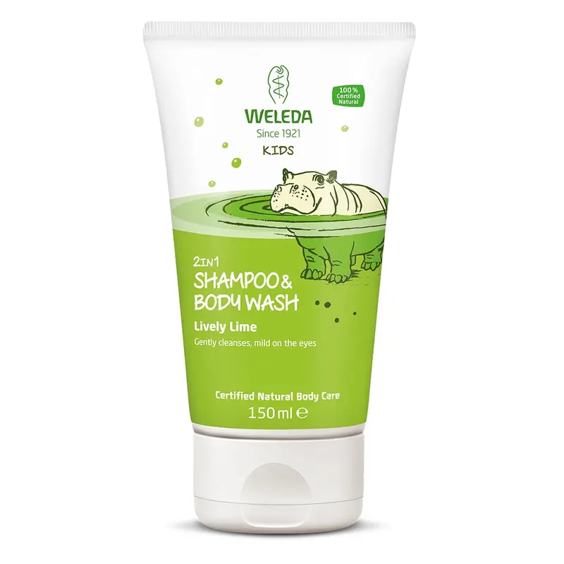 Weleda Lime Kids Shampoo & Body Wash 150Ml 1