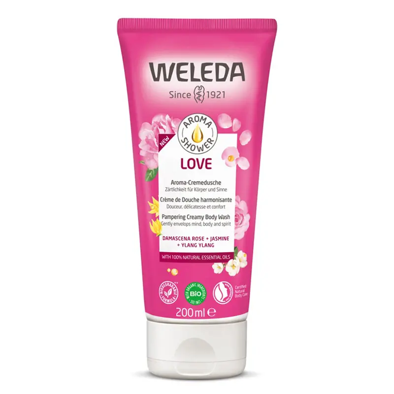 Weleda Love Pampering Creamy Body Wash 200Ml 1