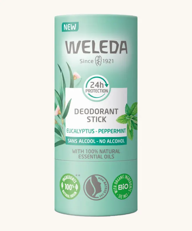 Weleda Natural Deodorant Stick - Eucalyptus & Peppermint 1