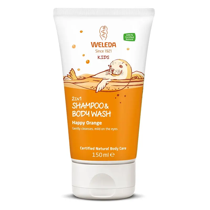 Weleda Orange Kids Shampoo & Body Wash 150Ml 1