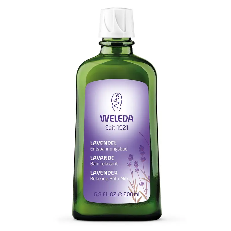 Weleda Relaxing Bath Milk - Lavender 200Ml 1