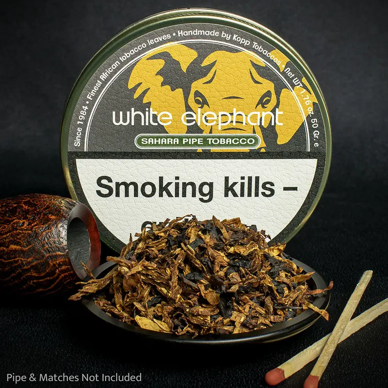White Elephant Sahara Pipe Tobacco - 50G Tin 1