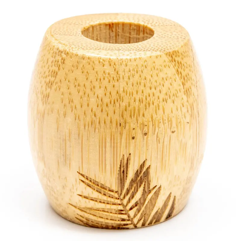 Wild & Stone Adult Bamboo Toothbrush Stand 1