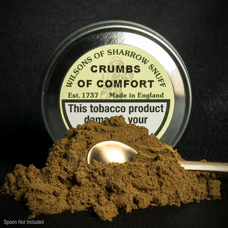 Wilsons Of Sharrow Crumbs Of Comfort (Menthol & Spearmint) Snuff - 10G Tin (Medium) 1