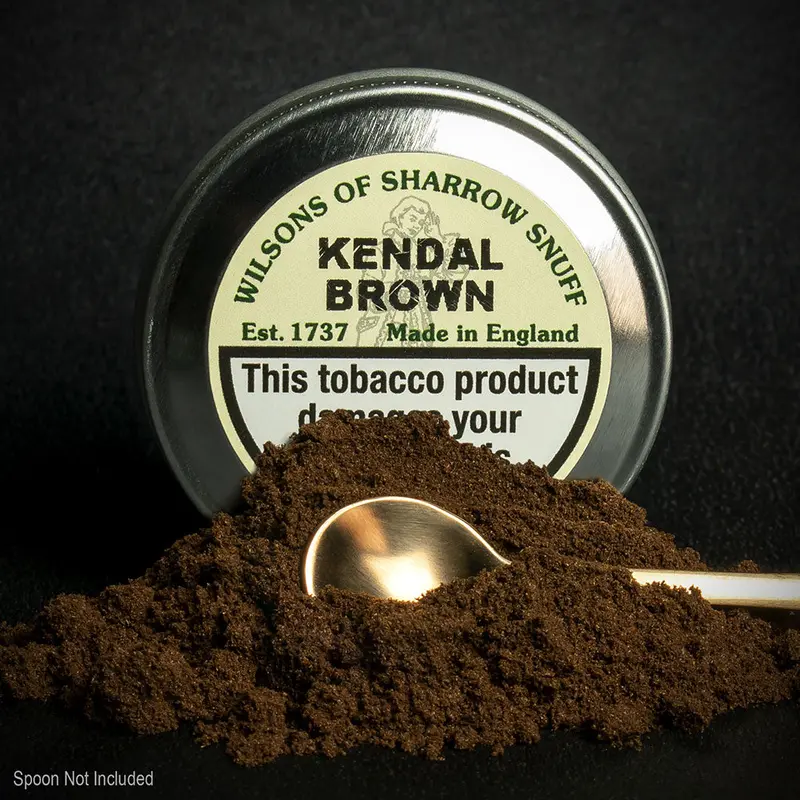 Wilsons Of Sharrow Kendal Brown (Citrus) Snuff - 10G Tin (Medium) 1