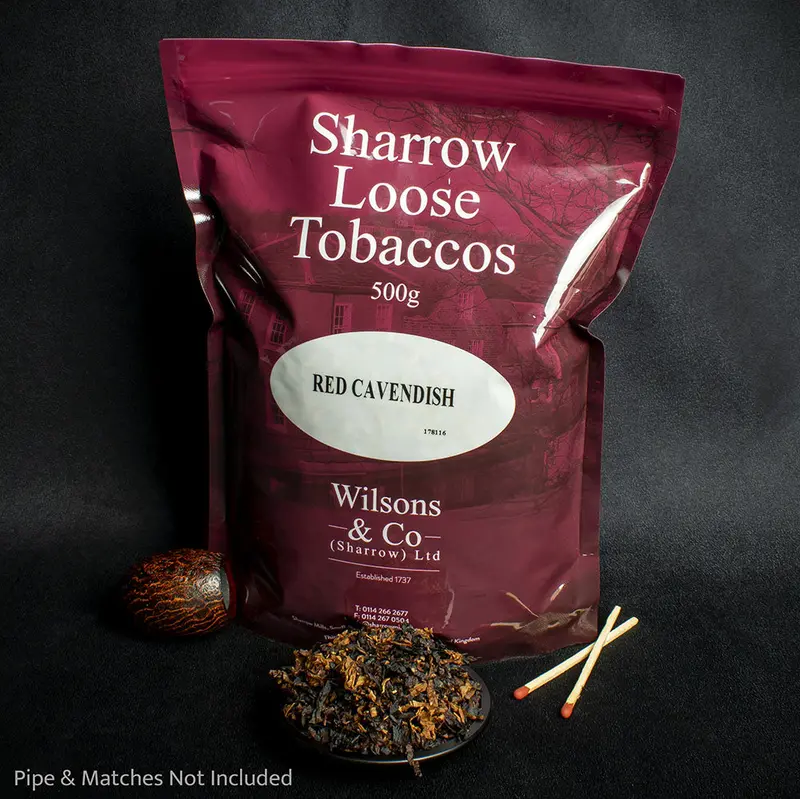 Wilsons Of Sharrow Red Cavendish Pipe Tobacco - 500G Bag 1